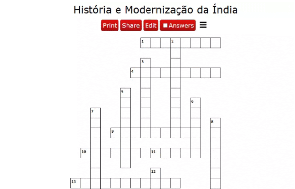 cruzadinha india