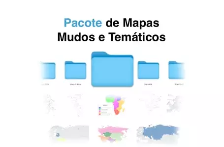 thumb pacote mapas mudos e temáticos