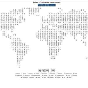 thumb caça palavras países e continentes mapa múndi